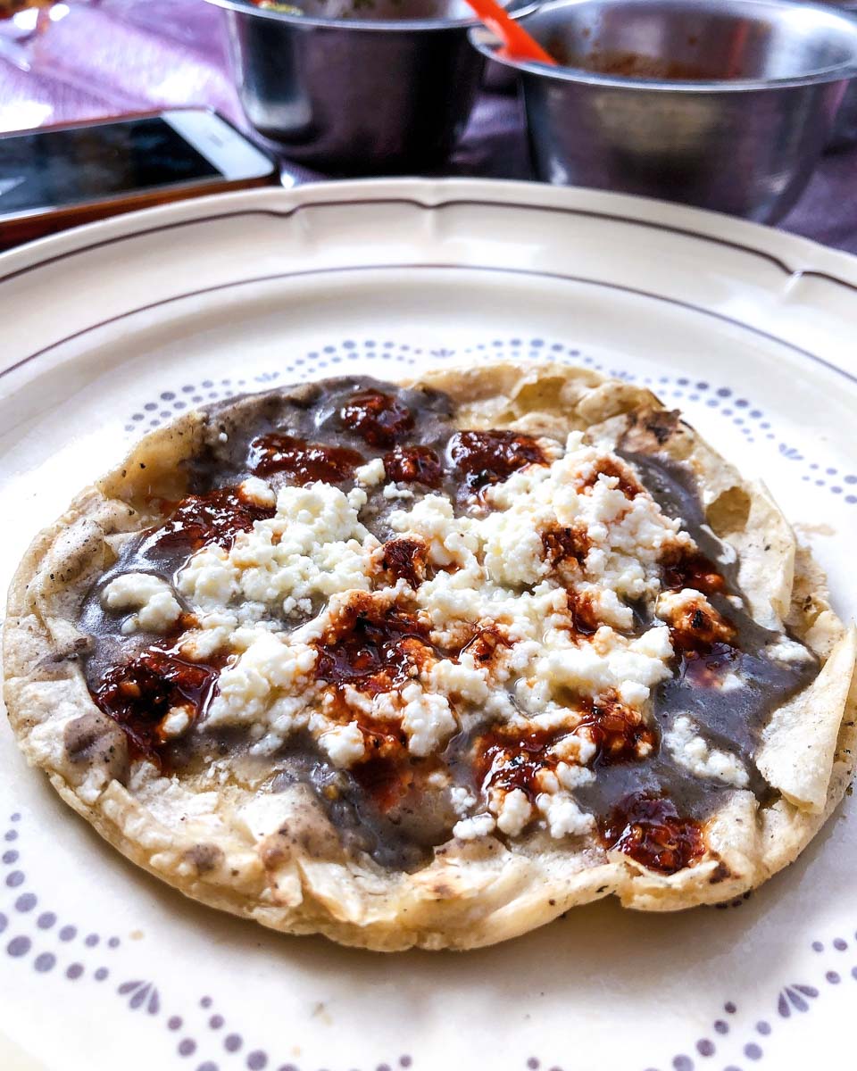 must eats in oaxaca memelas at la merced