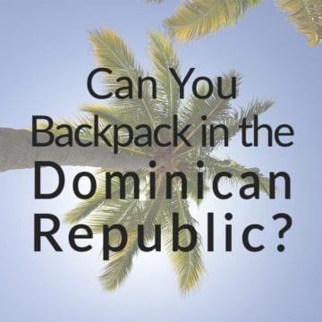 backpacking dominican republic