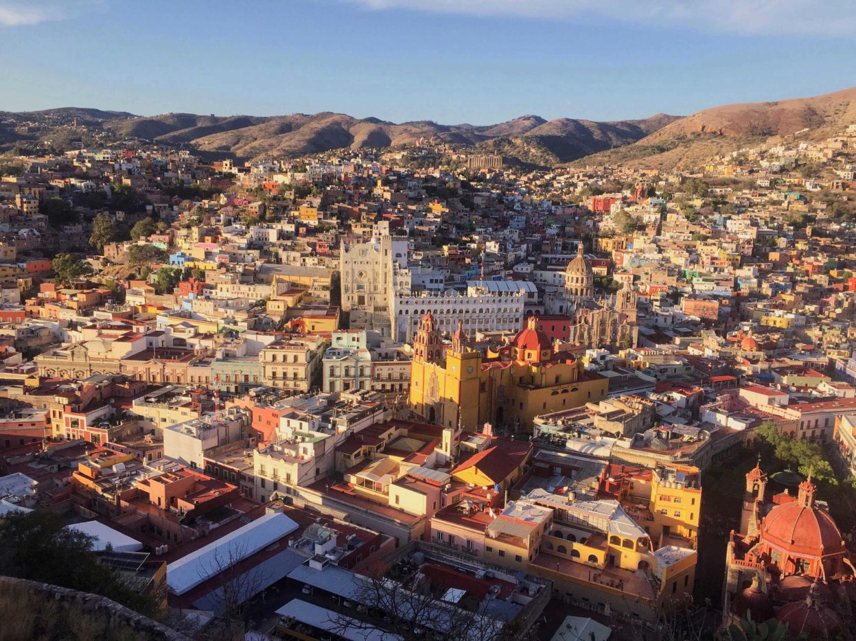 Guanajuato, Mexico city view Guanajuato, Mexico city view
