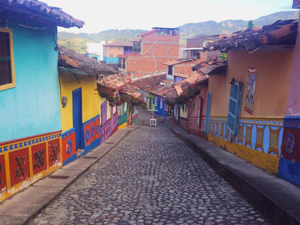 Guatape, Colombia Colorful streets