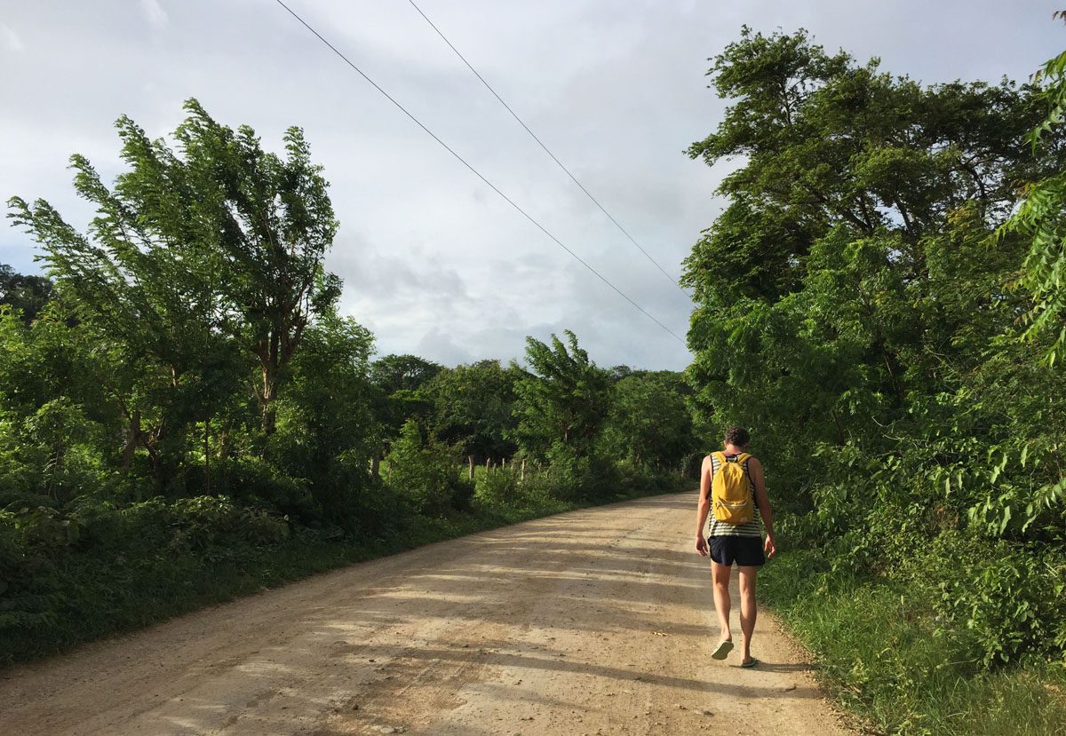 Walk from Playa Maderas.