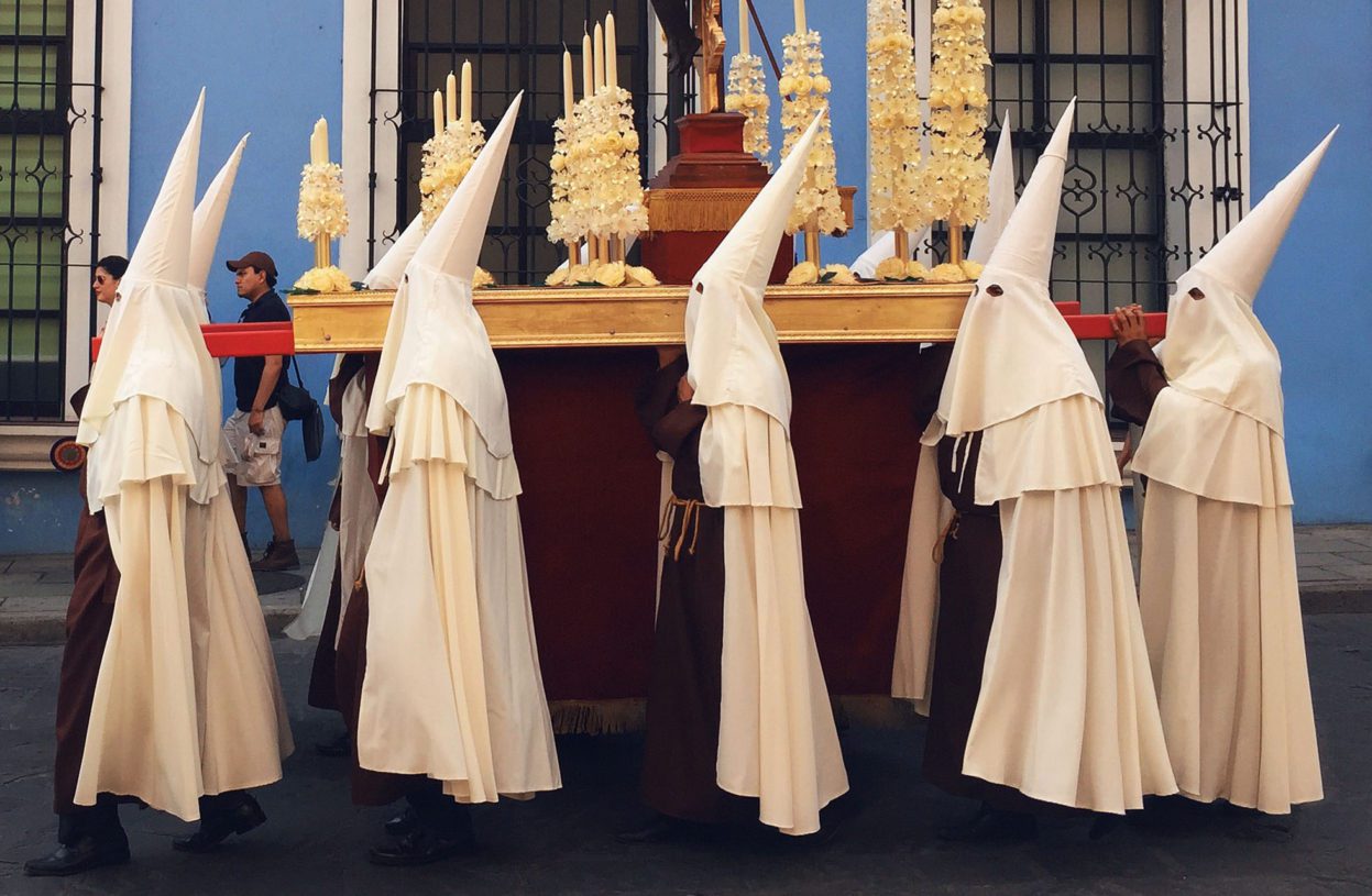 Semana Santa Procession, Oaxaca, Mexico