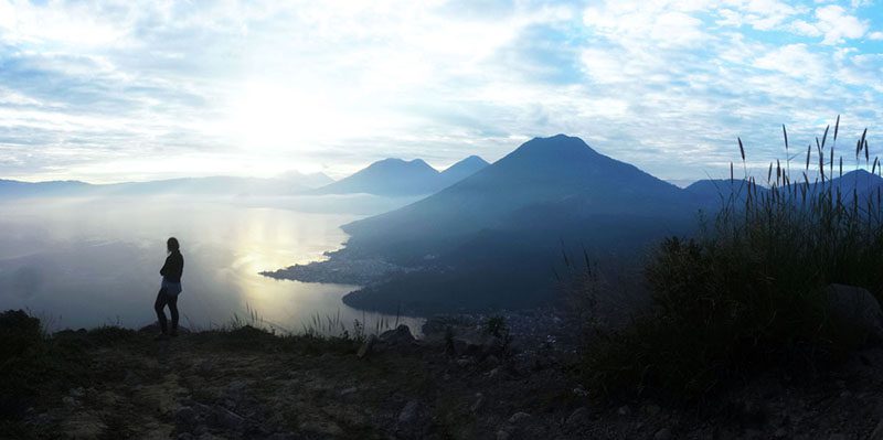 Lake Atitlan Guatemala Sunrise
