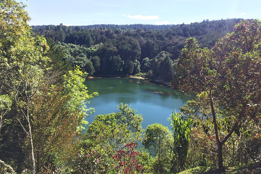 Amazing that this natural place is only a few minutes away from Colombia's 2nd largest city by cable car. things to do in Medellin