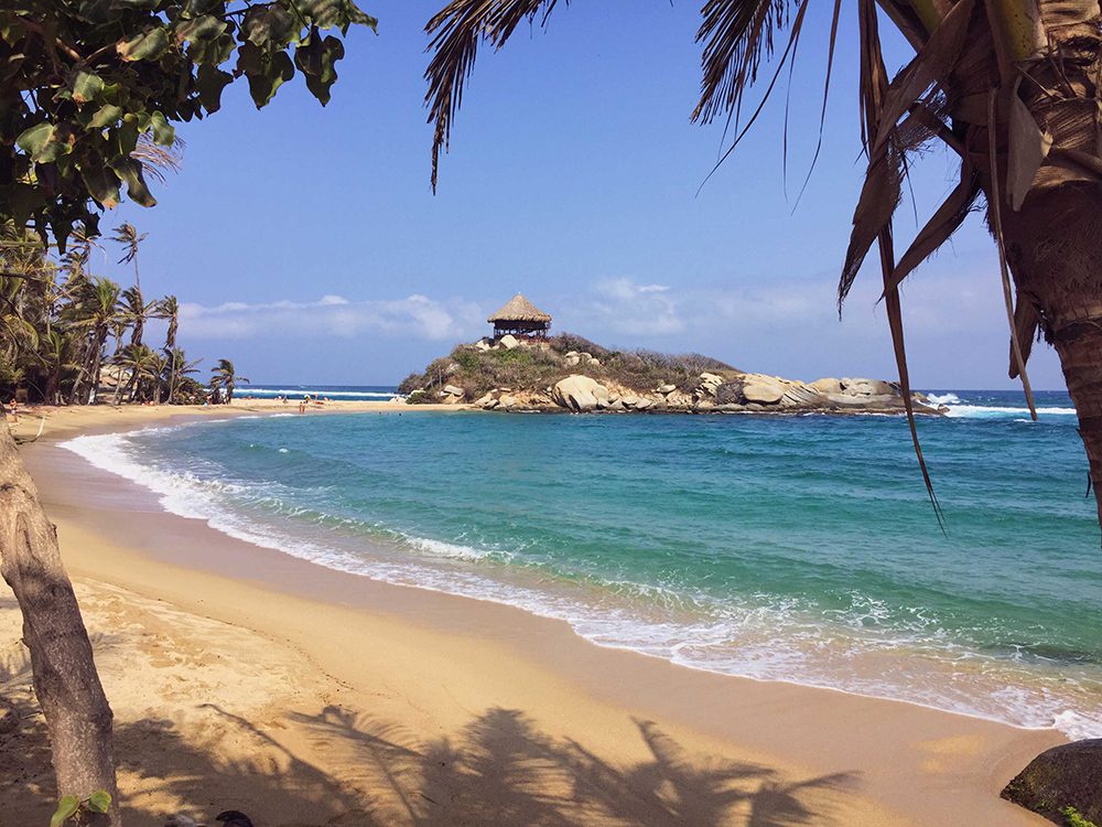 The picturesque beach at Cabo San Juan Cabo San Juan, Colombia