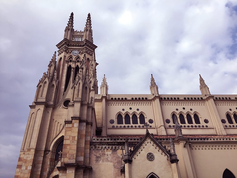 Church in La Candelaria Bogota