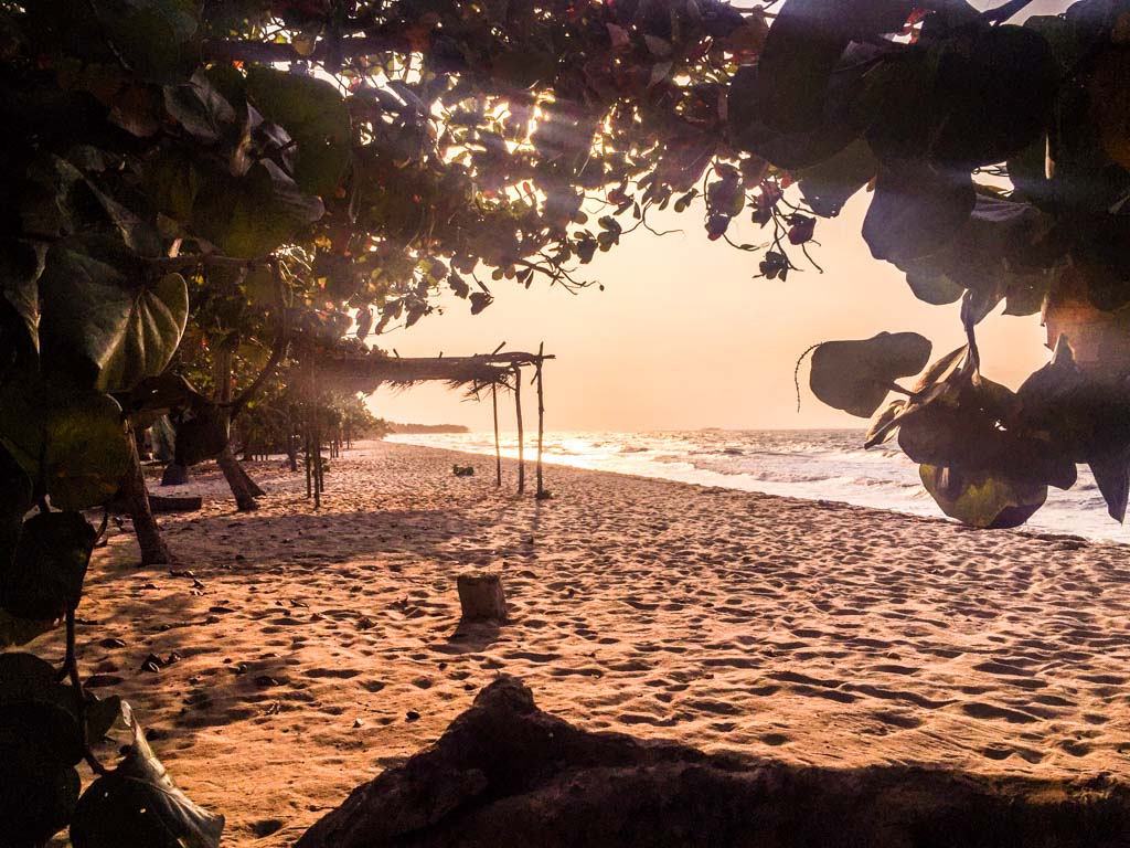 beach in Rincon del Mar, Colombia