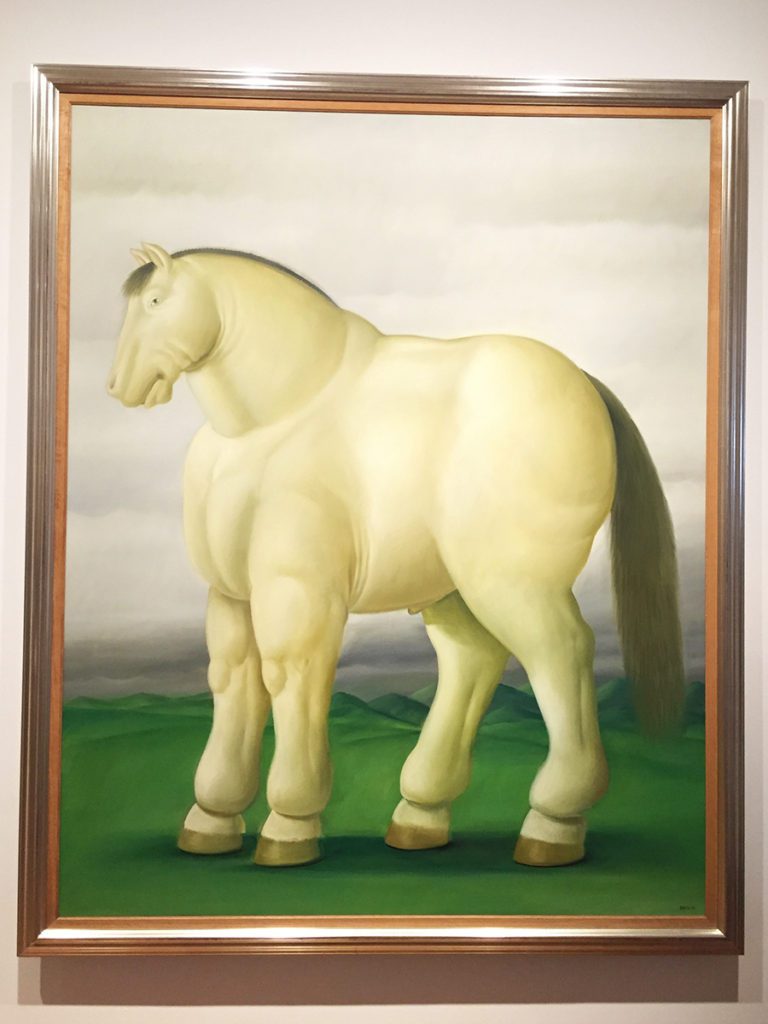 horse painting botero museum bogota