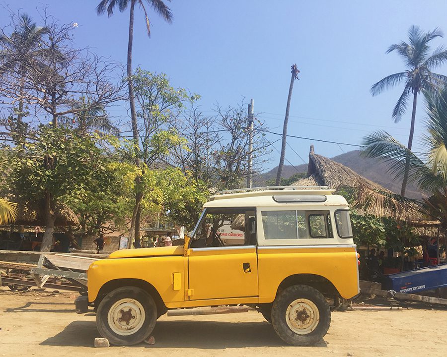 Jeep in Taganga, Colombia Jeep in Taganga, Colombia