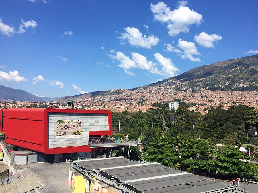 Medellin city view