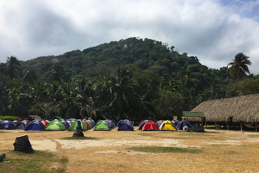 Tents for camping Parque Tayrona Tents for camping Parque Tayrona