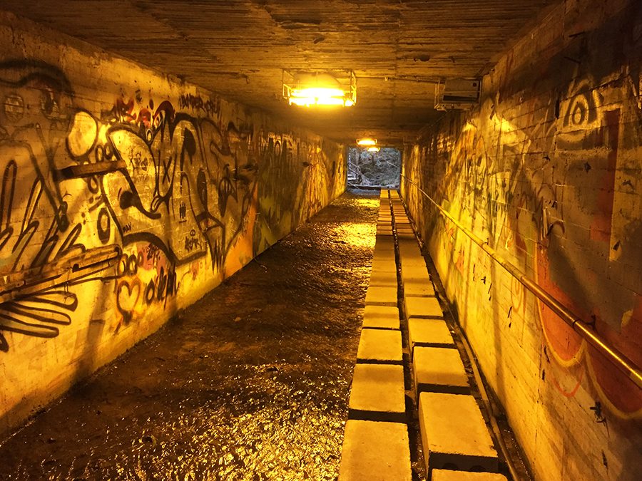 Tunnel to Quebrada la Vieja Bogota