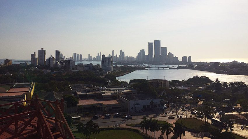 View of Cartagena from the top of the Castle Things to do in Cartagena