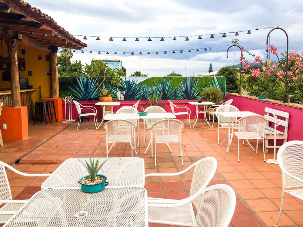 roof terrace la olla oaxaca