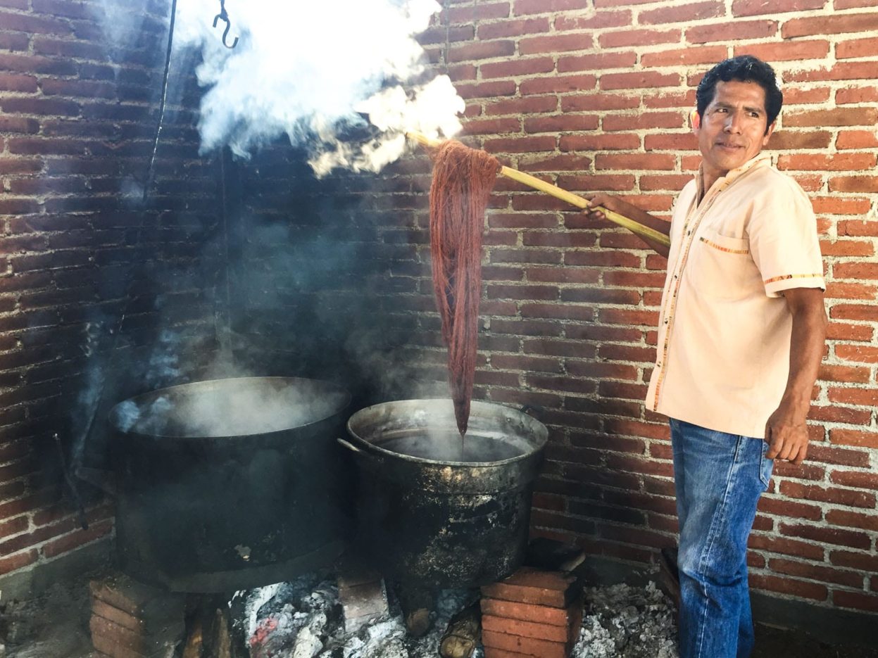 teotitlan del valle natural dyes