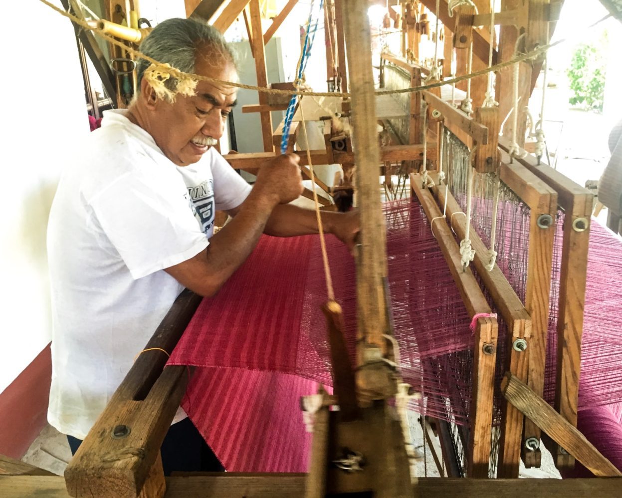 loom weaving mitla oaxaca