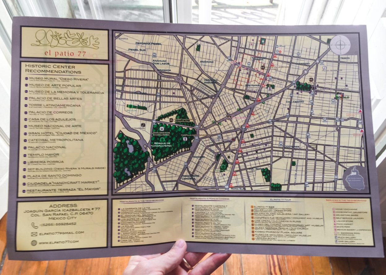 map at el patio 77 map at el patio 77