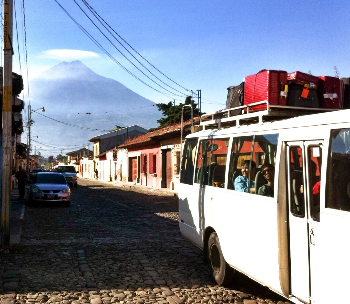 A colectivo in Guatemala. colectivo guatemala travel latin america