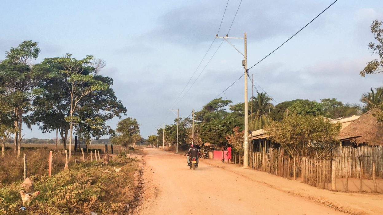 A moto-taxi - the only transportation in this part of rural Colombia. moto taxi colombia travel latin america