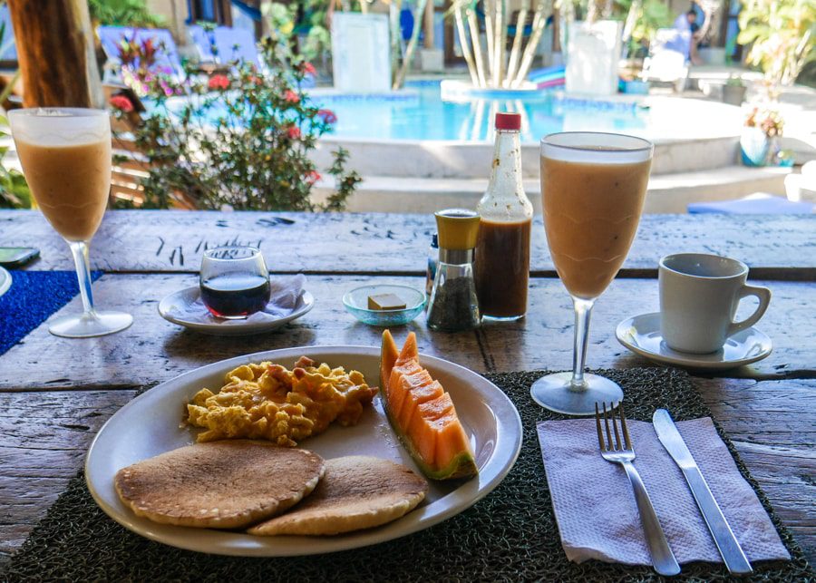 breakfast with a view pedasi panama