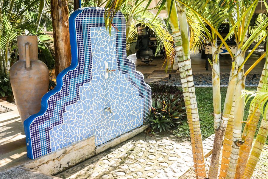 foot shower casa lajagua panamas azuero peninsula