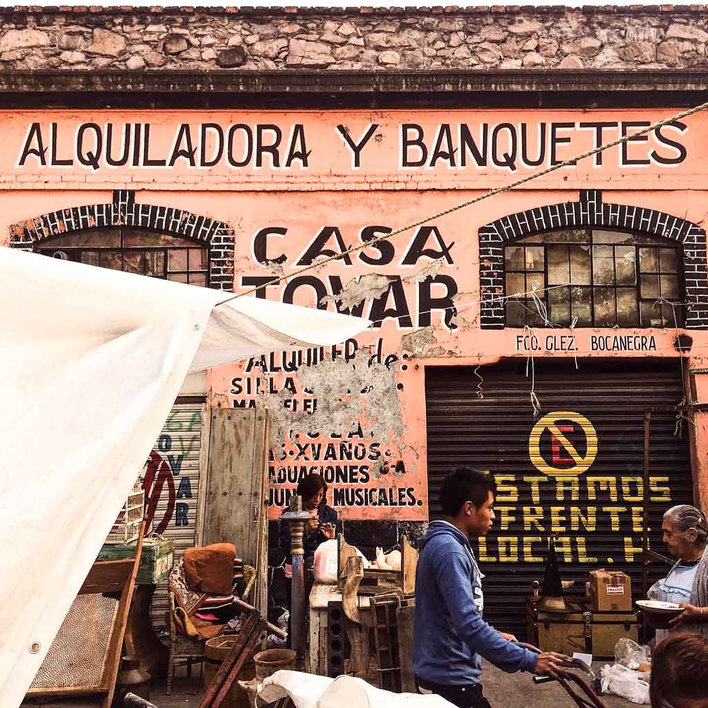 la lagunilla market mexico city travel