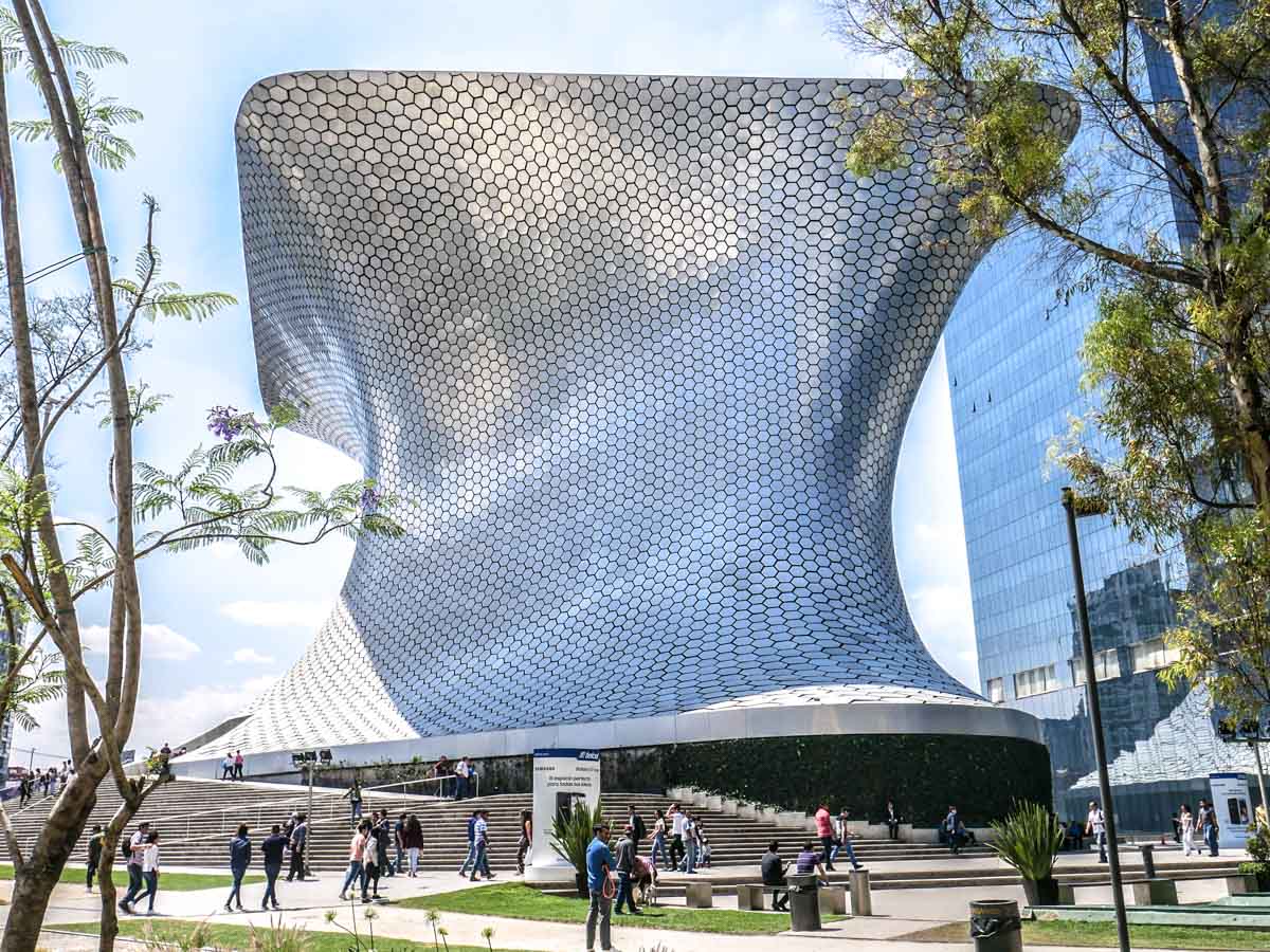 best places in mexico city to photo museo soumaya