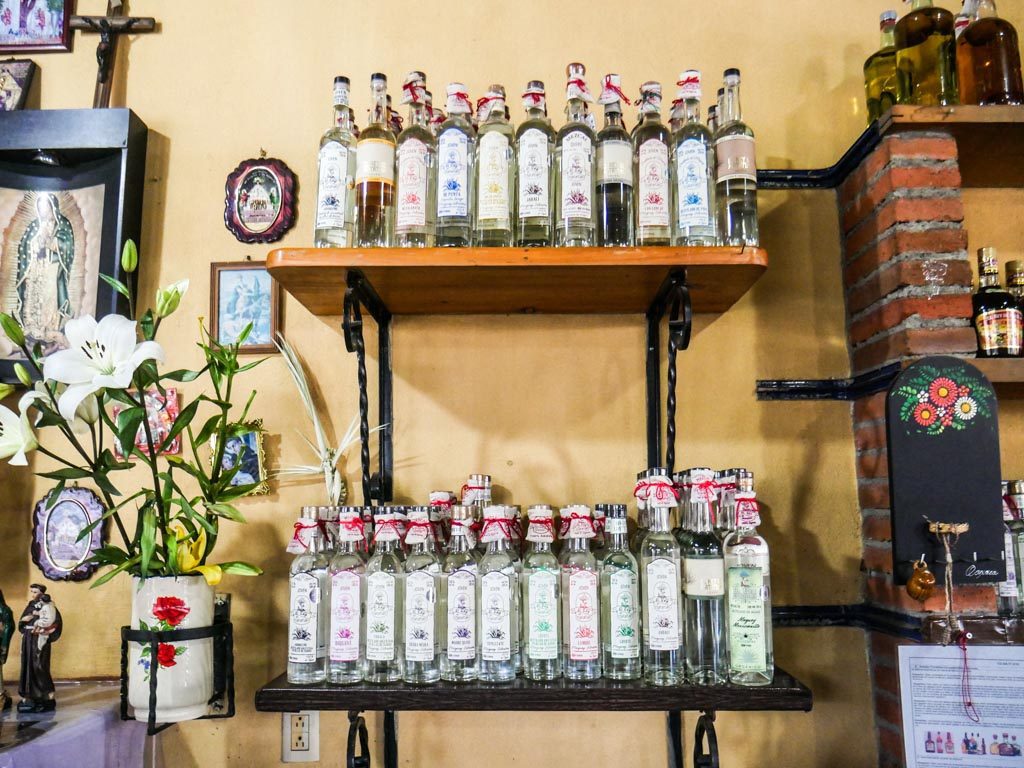 oaxaca mezcaleria guide mezcal bottles