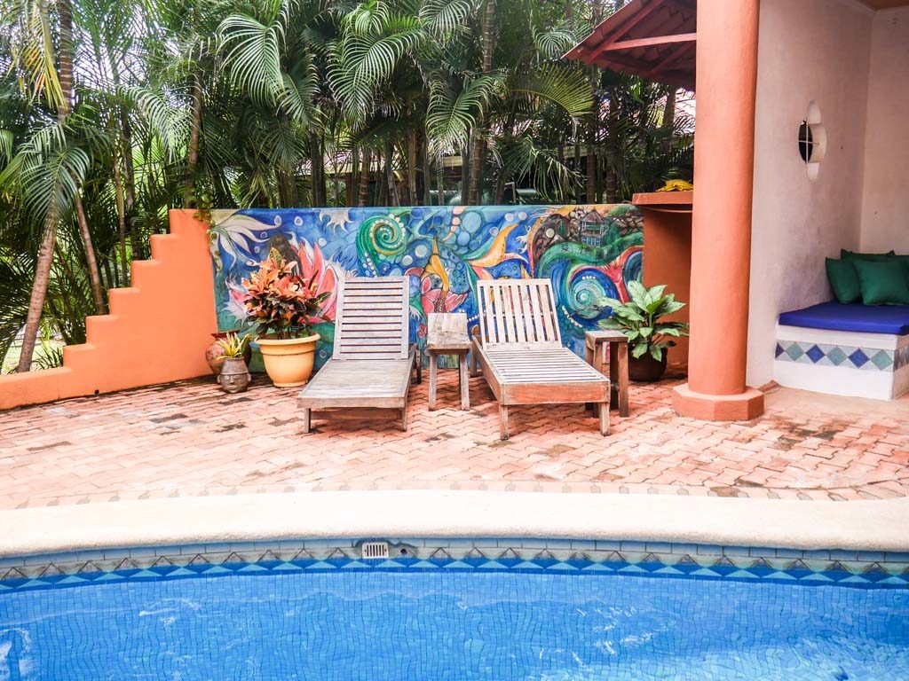 pool area peace retreat costa rica