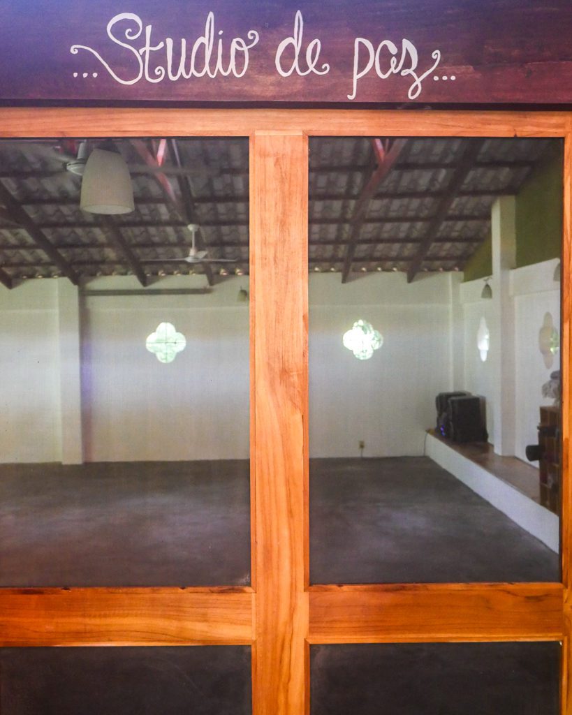 yoga studio peace retreat costa rica