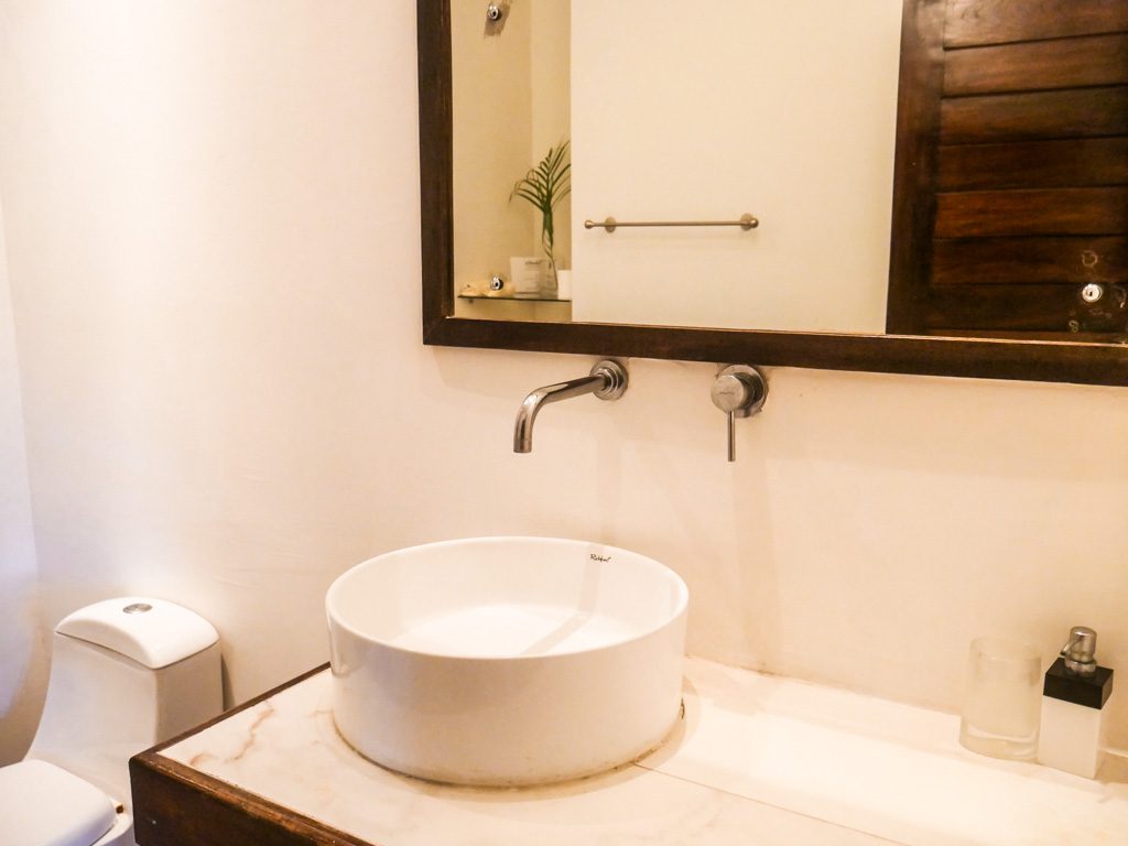 sink bathroom santa teresa hotel costa rica