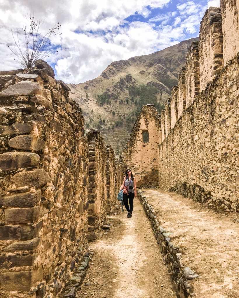 Pinkullyuna ruins ollantaytambo structure