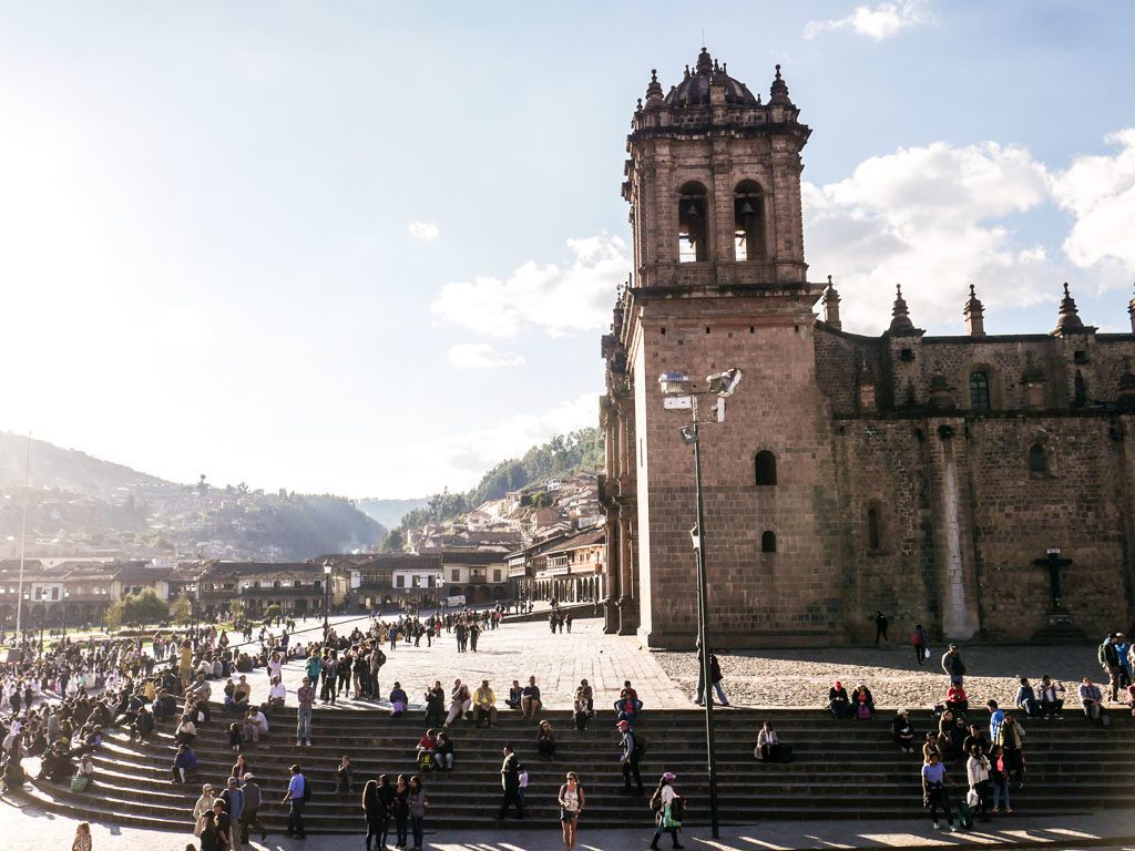 main square cusco plaza de las armas