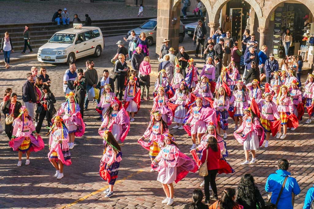 parade in cusco plaza de las armas what to do in cusco