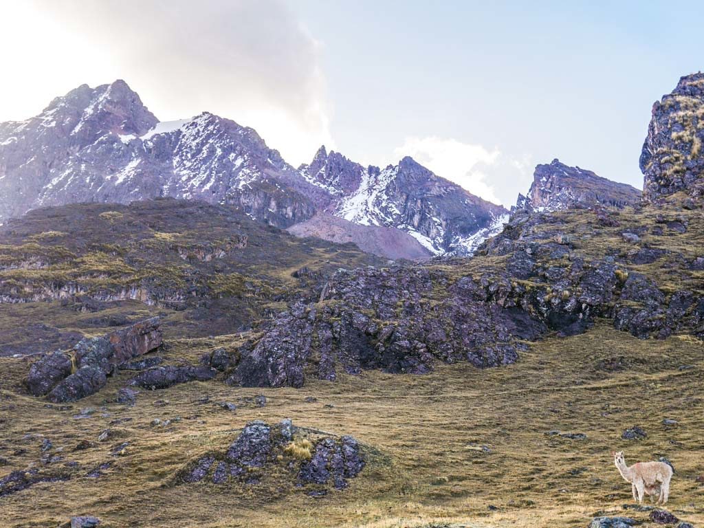 rainbow mountain hike