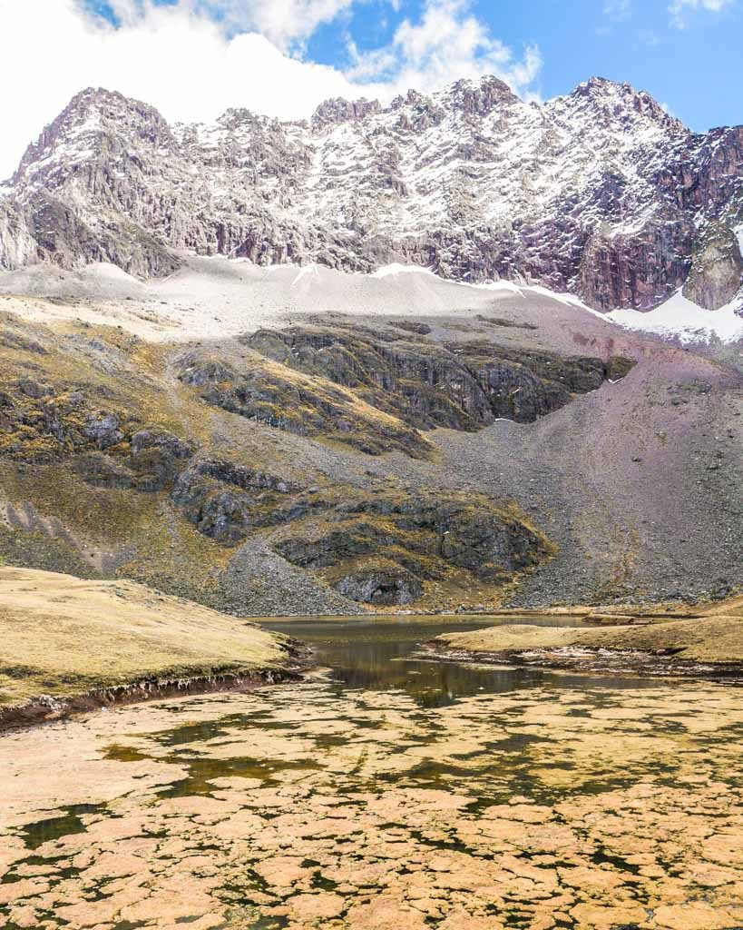 rainbow mountain hiking