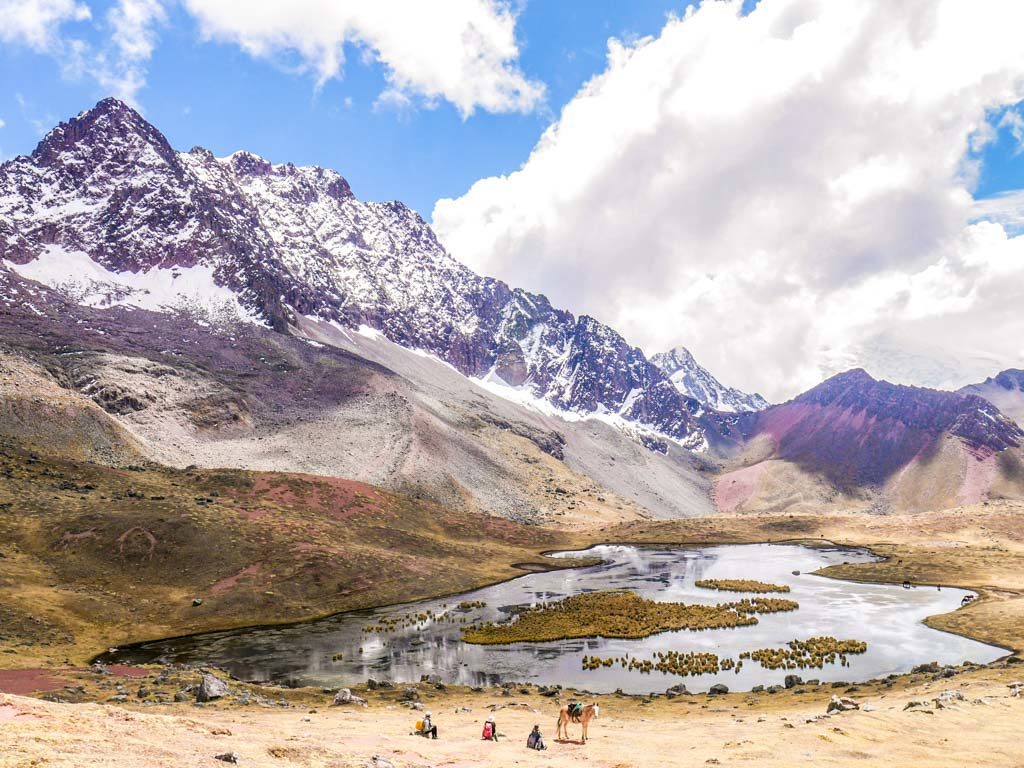 rainbow mountain hike