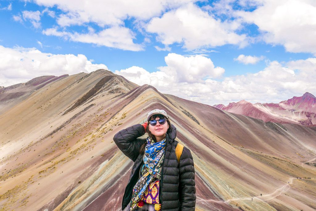 rainbow mountain photo