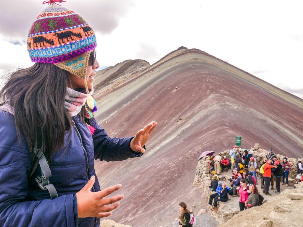 tour guide rainbow mountain