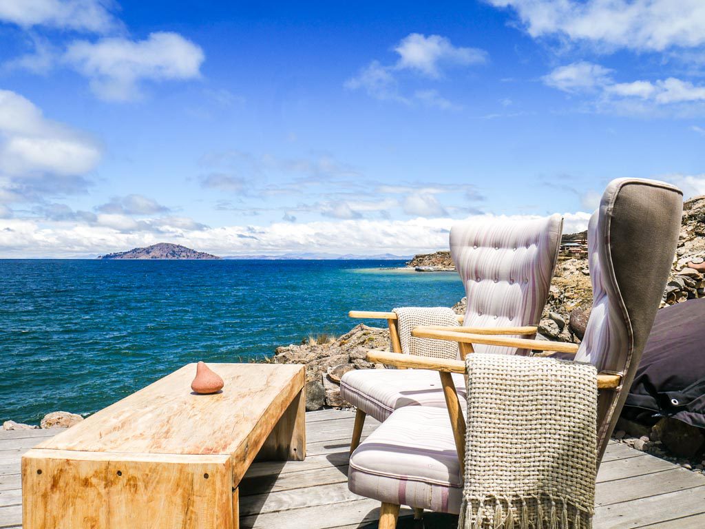 terrace hotel lake titicaca