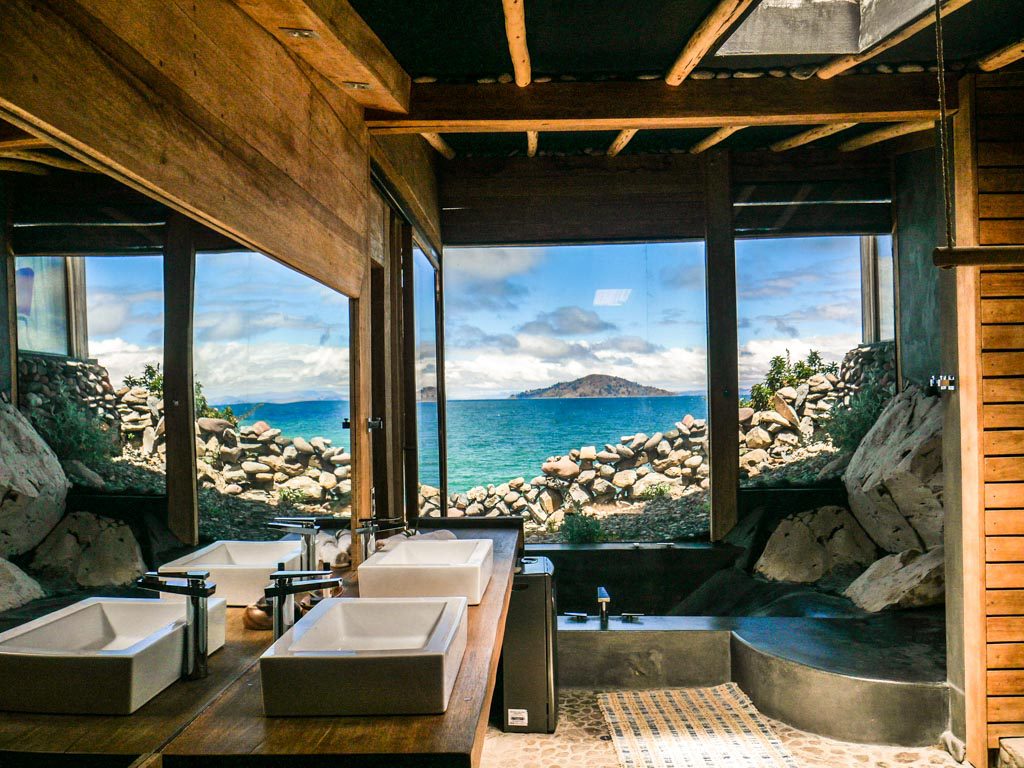 lake titicaca hotel bathroom luxury