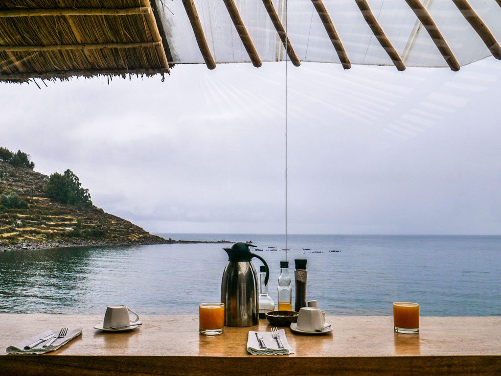 lake titicaca breakfast