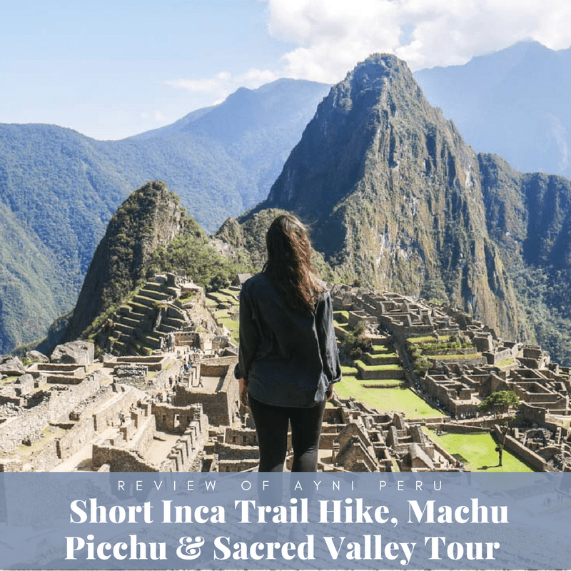 short inca trail hike machu picchu