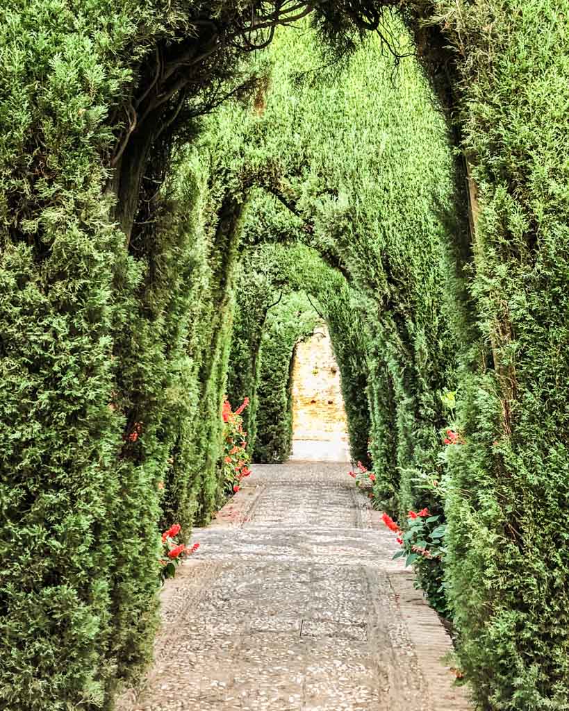 alhambra gardens granada