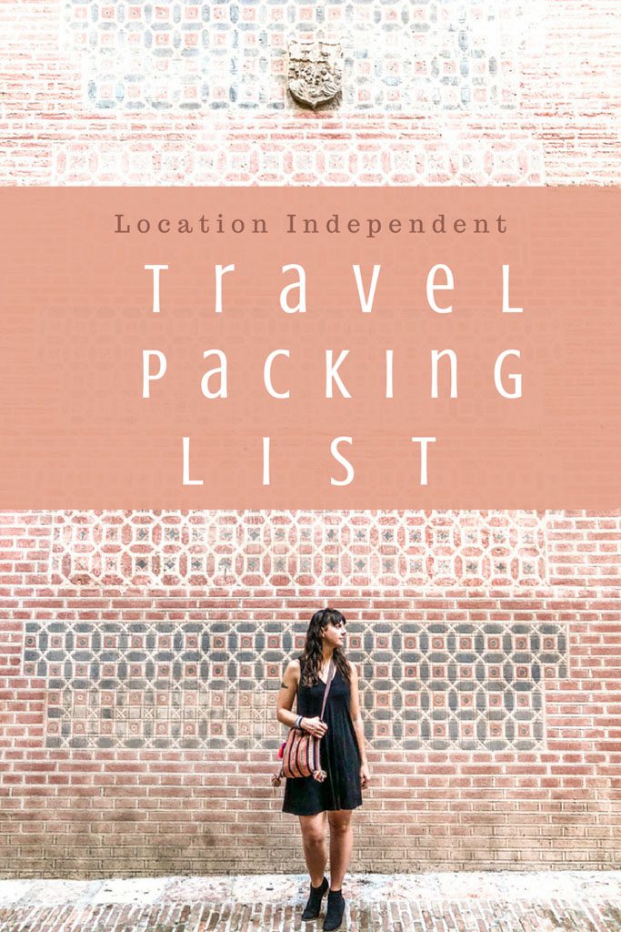 location independent packing list pin