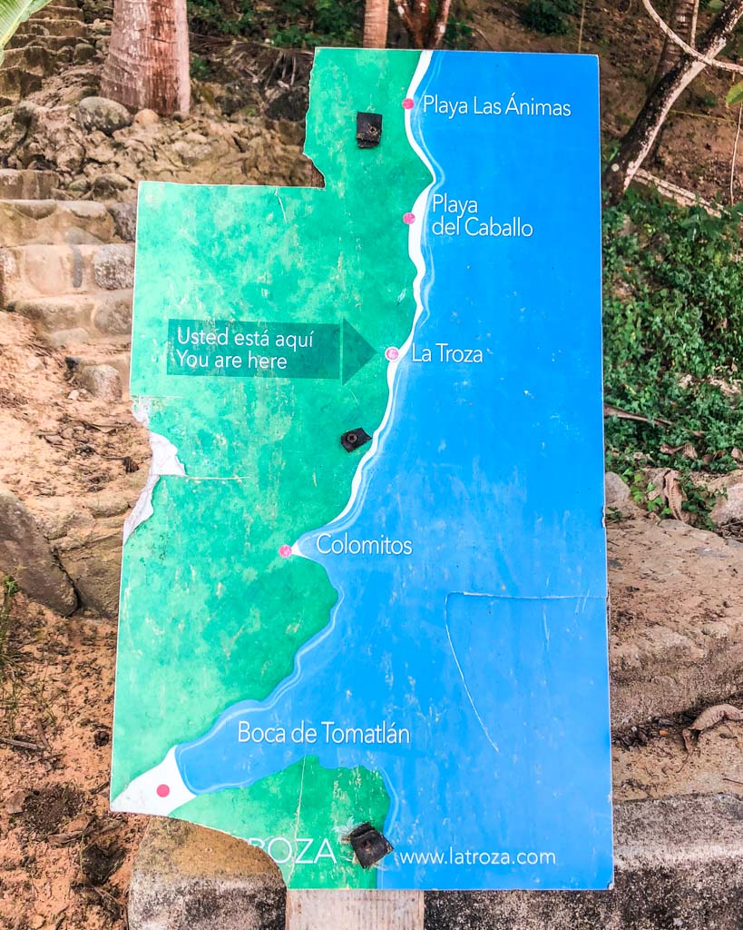 map of puerto vallarta beaches instagram