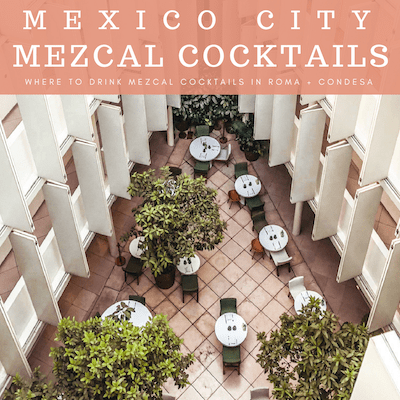 mexico city mezcal cocktails