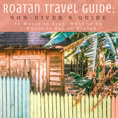 Roatan Travel Guide: Non-Diver's Guide to Where to Stay, What to Do ...