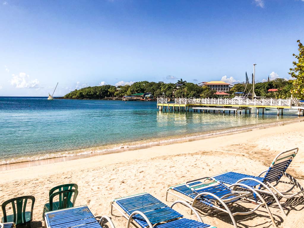 west end beach roatan