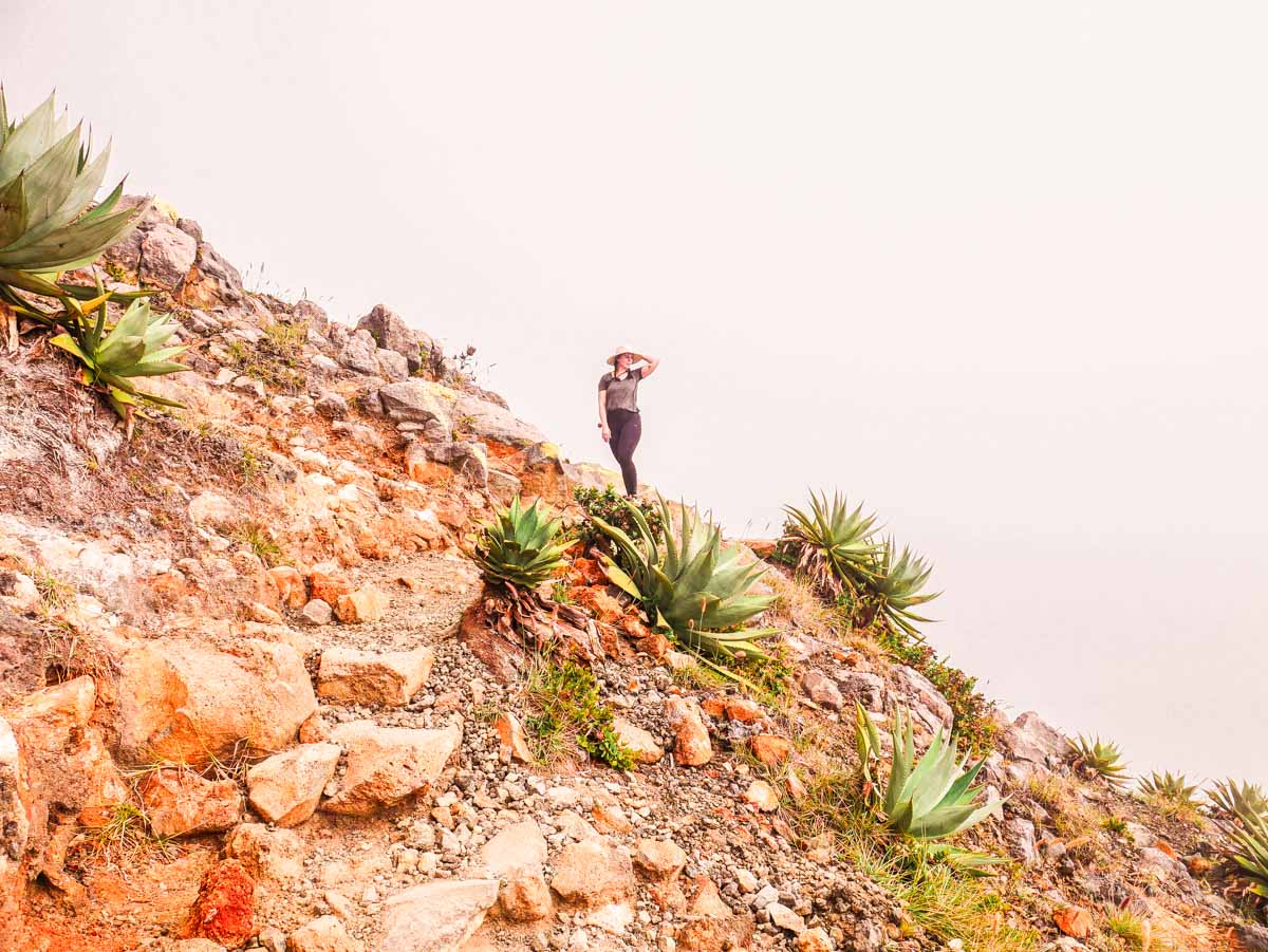 volcan santa ana hiking el salvador